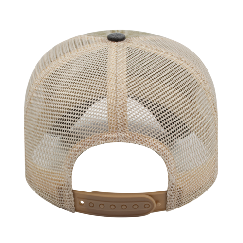 Vintage Washed Pigment-Dyed Cap with Mesh Back